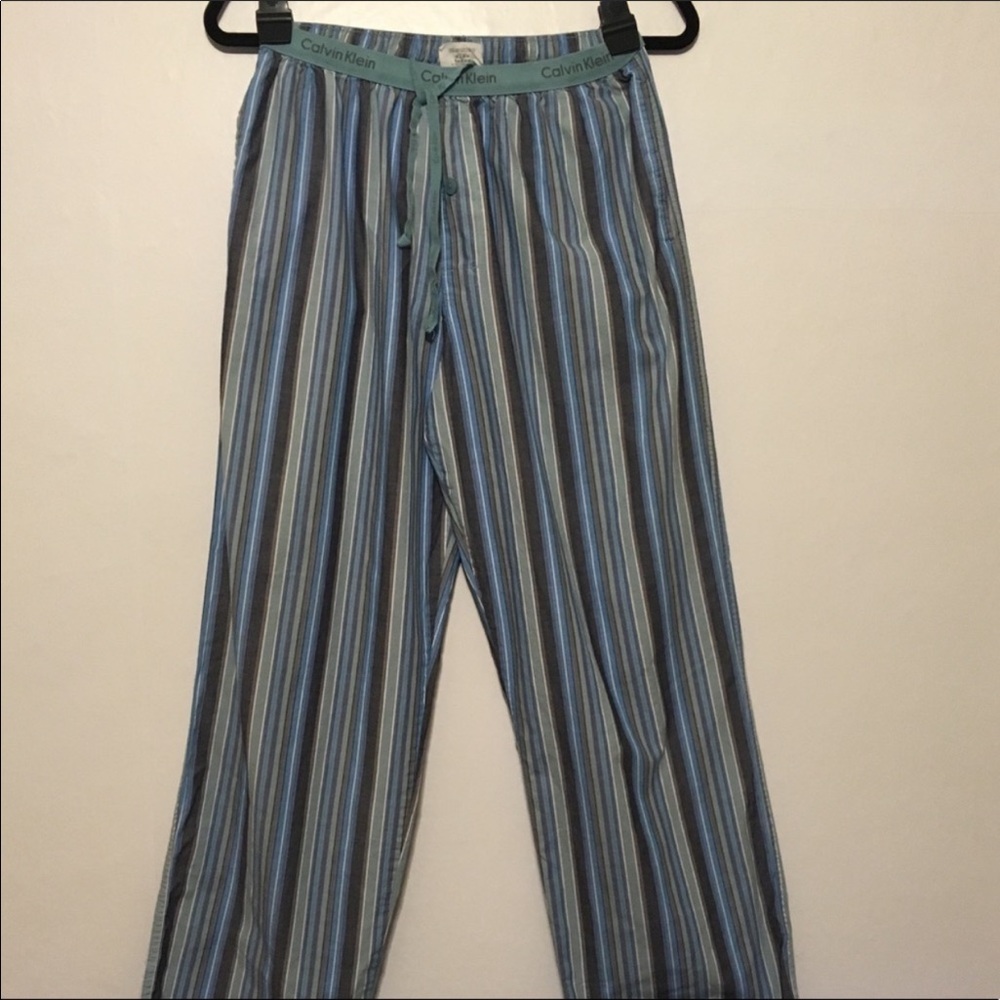 Calvin Klein Striped Pocketed Lounge Pants
